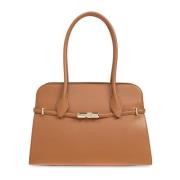 Furla Axelväska Goccia Large Brown, Dam