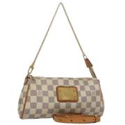 Louis Vuitton Vintage Pre-owned Canvas louis-vuitton-vskor White, Dam