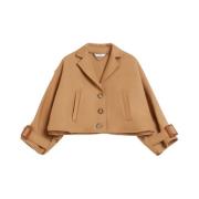 Max Mara Satin Trenchcoat Inspirerad av Azzorre Beige, Dam