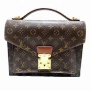 Louis Vuitton Vintage Pre-owned Canvas louis-vuitton-vskor Brown, Dam