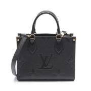 Louis Vuitton Vintage Pre-owned Laeder louis-vuitton-vskor Black, Dam