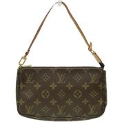 Louis Vuitton Vintage Pre-owned Canvas louis-vuitton-vskor Brown, Dam