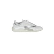 Vic Matié Sneakers i läder och mocka med mesh White, Dam