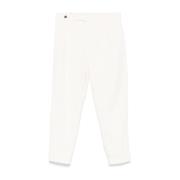 PT Torino Vita Tapered Chinos med Flap-fickor White, Herr