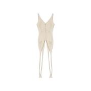 Rick Owens Ull tanktop Beige, Herr