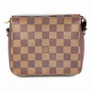 Louis Vuitton Vintage Pre-owned Canvas handvskor Brown, Dam