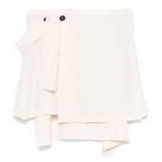 Vivienne Westwood Vit Meghan Kilt Kjol White, Dam