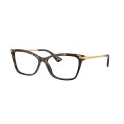 Dolce & Gabbana Stiliga Glasögonbågar i Havana Färg Brown, Unisex