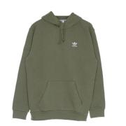 Adidas Grön Trefoil Hoodie med Känguruficka Green, Herr