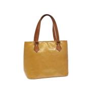 Louis Vuitton Vintage Pre-owned Tyg handvskor Beige, Dam