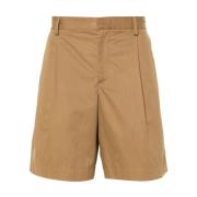 A.p.c. Herrshorts i bomull - Ljusblå Beige, Herr