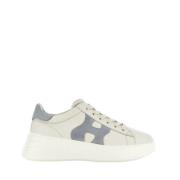 Hogan Ivory Läder Sneakers med Memory Foam White, Dam