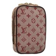 Louis Vuitton Vintage Pre-owned Canvas necessrer Red, Dam