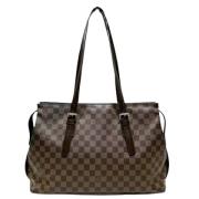 Louis Vuitton Vintage Pre-owned Canvas louis-vuitton-vskor Brown, Dam