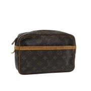 Louis Vuitton Vintage Pre-owned Canvas louis-vuitton-vskor Brown, Dam