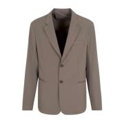 Emporio Armani Klassisk Brun Blazer för Män Brown, Herr