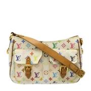 Louis Vuitton Vintage Pre-owned Canvas louis-vuitton-vskor White, Dam