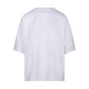 Róhe Optic White Classic T-Shirt White, Dam