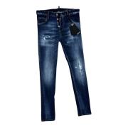 Dsquared2 Stiliga Jeans för Män Blue, Herr