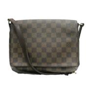 Louis Vuitton Vintage Pre-owned Tyg louis-vuitton-vskor Brown, Dam