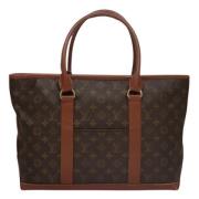 Louis Vuitton Vintage Pre-owned Canvas totevskor Brown, Dam