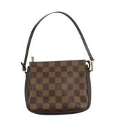 Louis Vuitton Vintage Pre-owned Canvas kuvertvskor Brown, Dam