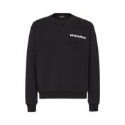 Dsquared2 Sweatshirt H24 Black, Herr