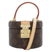 Louis Vuitton Vintage Pre-owned Tyg louis-vuitton-vskor Brown, Dam