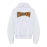 Bally Tryckt Sweatshirt White, Herr