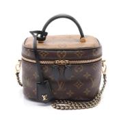 Louis Vuitton Vintage Pre-owned Canvas handvskor Brown, Dam