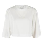 Alysi Cropped T-shirt White, Dam