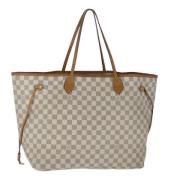 Louis Vuitton Vintage Pre-owned Canvas louis-vuitton-vskor Beige, Dam