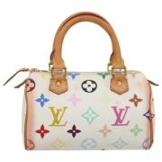 Louis Vuitton Vintage Pre-owned Canvas louis-vuitton-vskor White, Dam