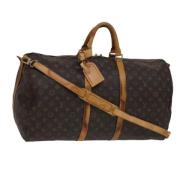 Louis Vuitton Vintage Pre-owned Canvas resvskor Brown, Dam