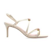 Sophia Webster Rosett klack sandaler Beige, Dam