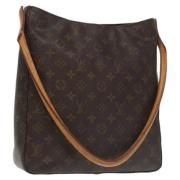 Louis Vuitton Vintage Pre-owned Canvas louis-vuitton-vskor Brown, Dam