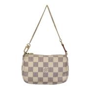 Louis Vuitton Vintage Pre-owned Canvas louis-vuitton-vskor White, Dam