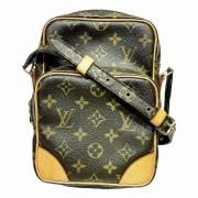 Louis Vuitton Vintage Pre-owned Canvas crossbodyvskor Brown, Dam