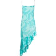 Etro Midi Dresses Blue, Dam