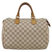 Louis Vuitton Vintage Pre-owned Canvas louis-vuitton-vskor Beige, Dam