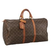 Louis Vuitton Vintage Pre-owned Canvas resvskor Brown, Dam