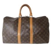 Louis Vuitton Vintage Pre-owned Canvas louis-vuitton-vskor Brown, Dam