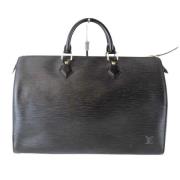 Louis Vuitton Vintage Pre-owned Laeder louis-vuitton-vskor Black, Dam