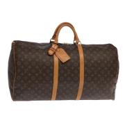 Louis Vuitton Vintage Pre-owned Canvas resvskor Brown, Dam