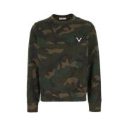 Valentino Herr Sweatshirt Green, Herr