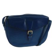 Louis Vuitton Vintage Pre-owned Laeder louis-vuitton-vskor Blue, Dam