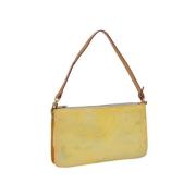 Louis Vuitton Vintage Pre-owned Laeder louis-vuitton-vskor Yellow, Dam