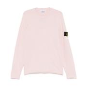 Stone Island Rosa Tröja för Män Pink, Herr