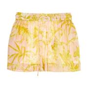 Zimmermann Blommig silke voile shorts Pink, Dam