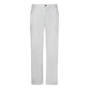 Polo Ralph Lauren Vita Denim Jeans med Låg Gren White, Herr